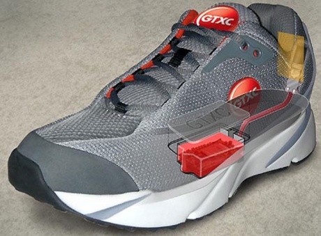 Shoe with in-built GPS!
