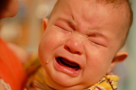 baby wailing