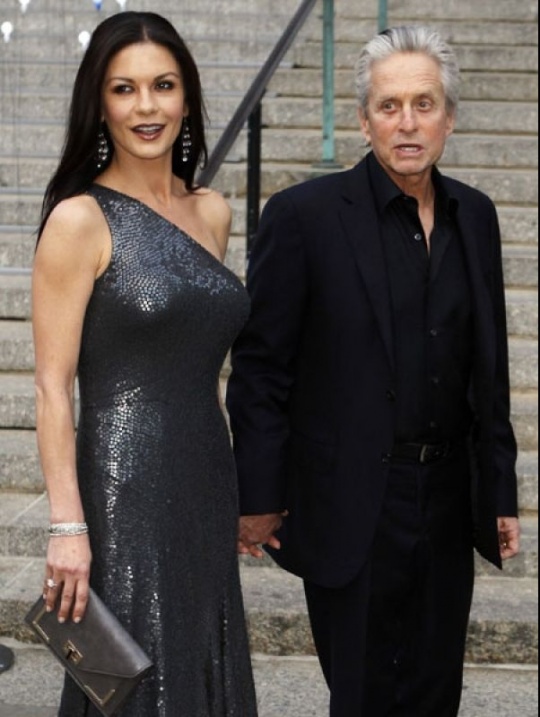 Catherine Zeta Jones & Michael Douglas