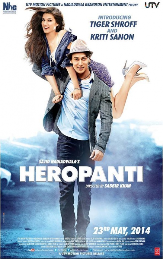 First Look: A Chiseled Tiger Shroff In Heropanti Movie ...