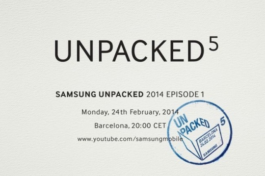 Samsung Galaxy S5 Event Invite