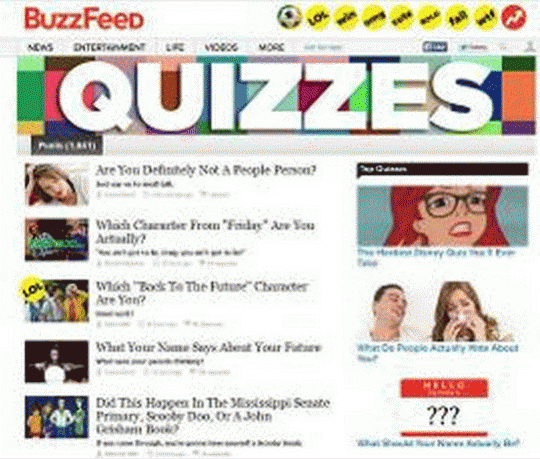Buzzfeed online dating quiz