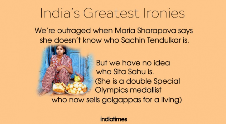 Irony that is India Irony that is India