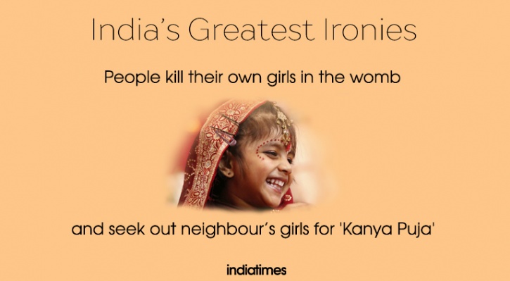 Irony that is India Irony that is India