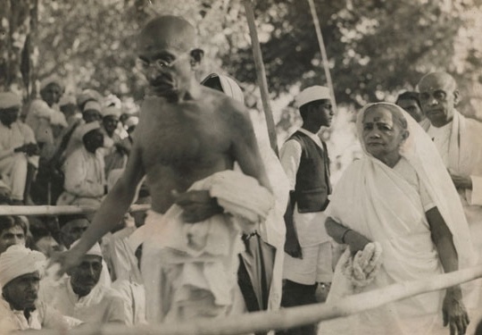 Gandhi and Kasturba Gandhi and Kasturba