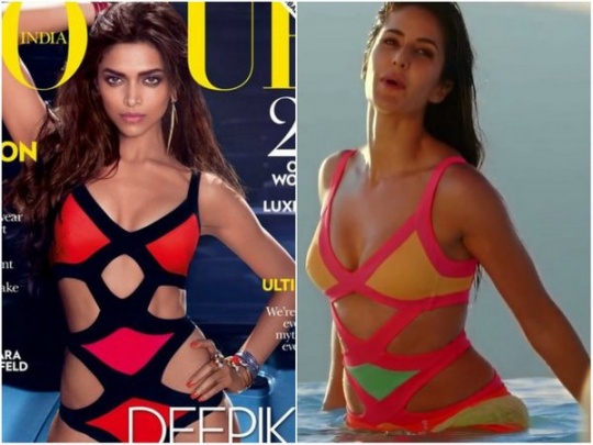 Deepika Padukone vs Katrina Kaif in Agent Provocateur