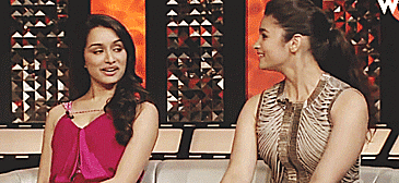 Shradha and Alia Bhatt Shradha and Alia Bhatt