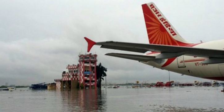 Chennai Airport Flooding Chennai Airport Flooding