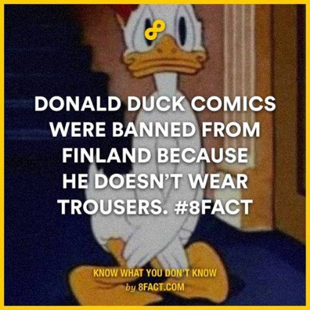 Donald Duck Fact
