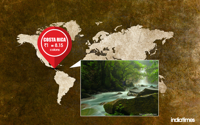 world map costa rica world map costa rica