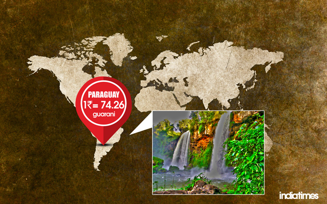 paraguay world map paraguay world map