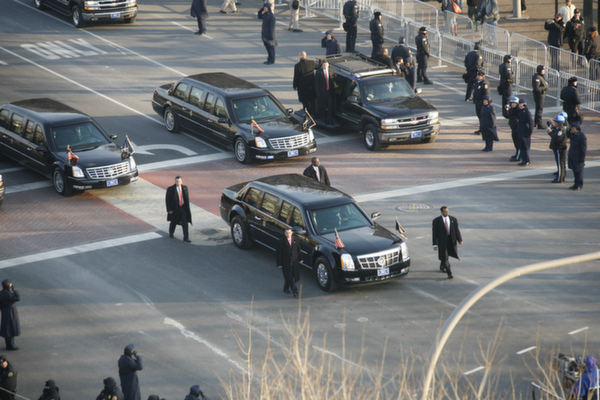obama cavalcade obama cavalcade