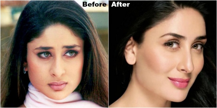 Image result for kareena kapoor eyebrow makeover