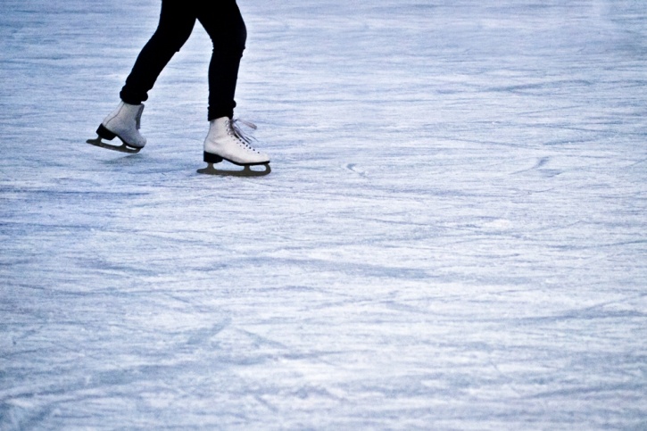 Ice skating