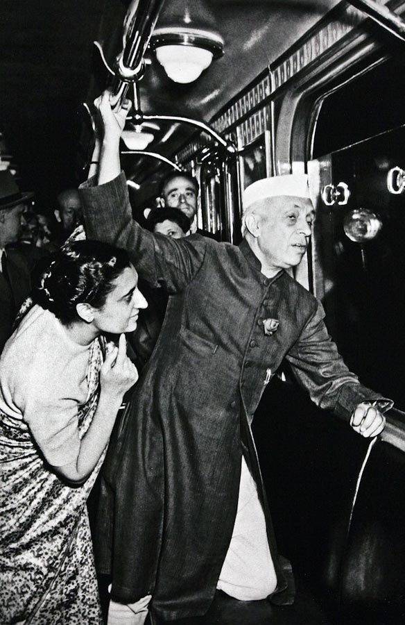 Nehru and Indira