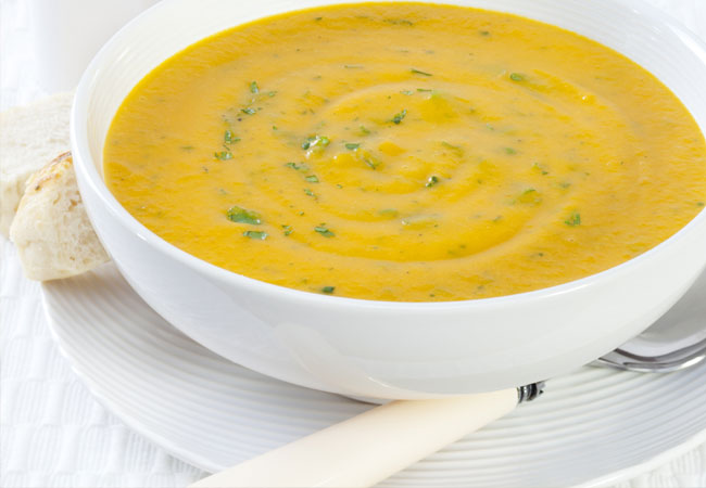 19 Carrot corriander soup