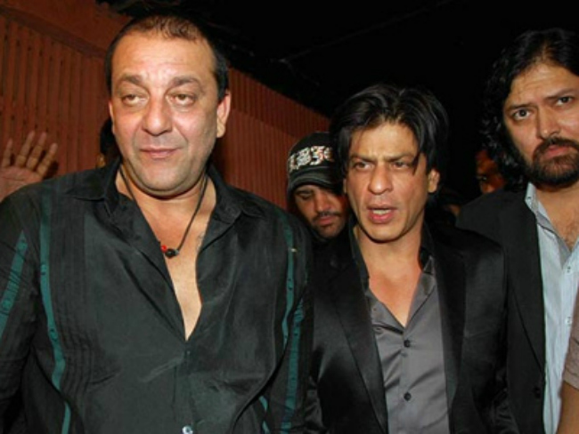 Shahrukh Khan and Sanjay Dutt Shahrukh Khan and Sanjay Dutt
