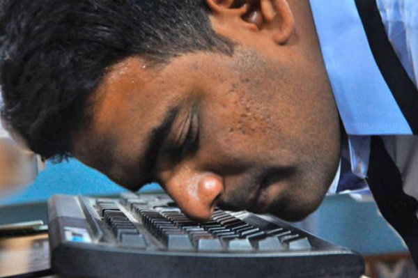 typing with nose
