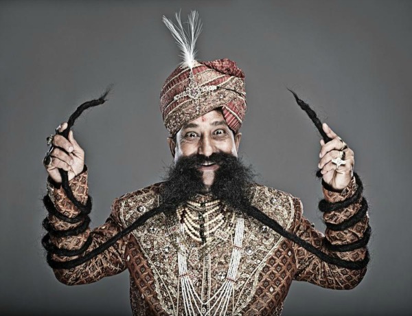 longest moustache ram chauhan