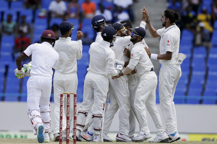 Indian team celebrates Indian team celebrates