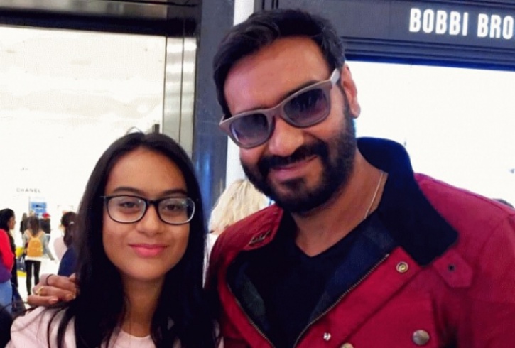 Image result for ajay devgan with his daughter