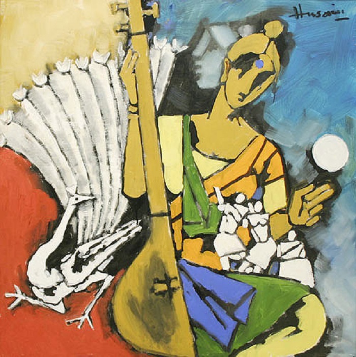 Buy a MF Husain masterpiece at the largest solo artist 