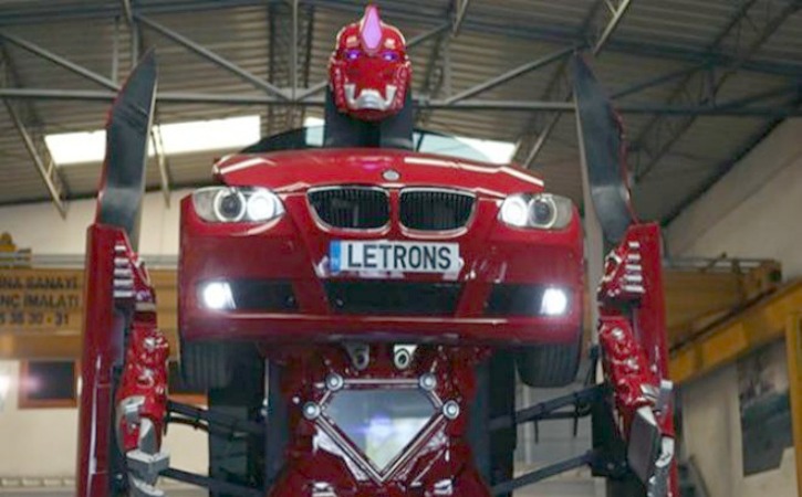 Turkish Company Letvision Just Created A Transformer Out Of A Bmw