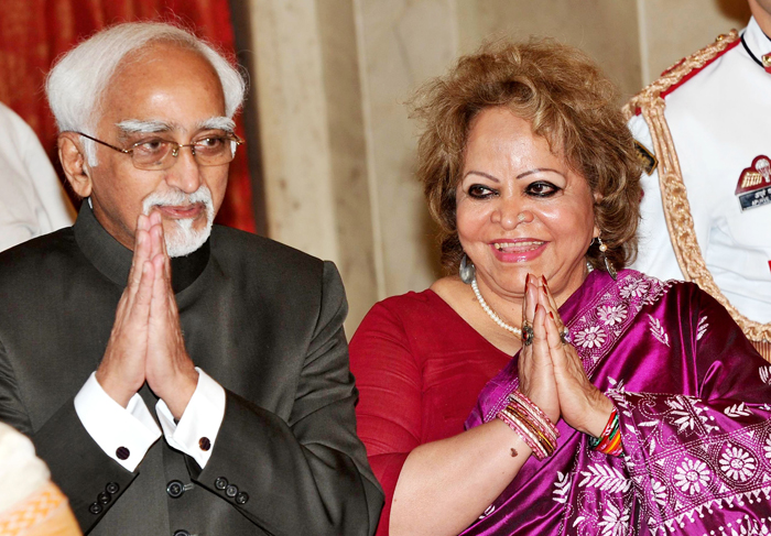 Vice President Hamid Ansari Salma Ansari Vice President Hamid Ansari Salma Ansari