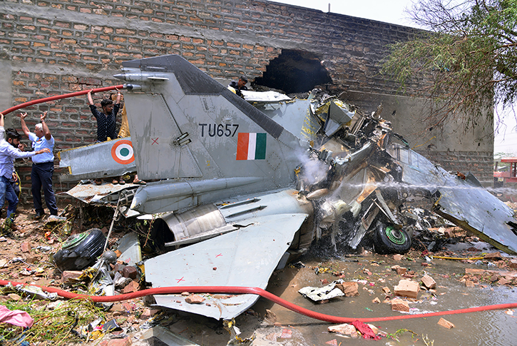 Image result for Indian air force Su-30MKI aircraft crashed