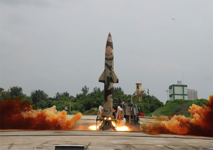 India Successfully Test Fires Nuclear Capable Prithvi Ii Missile With