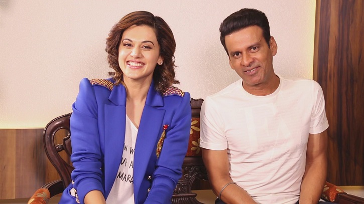Taapsee pannu and Manoj Bajpayee Taapsee pannu and Manoj Bajpayee