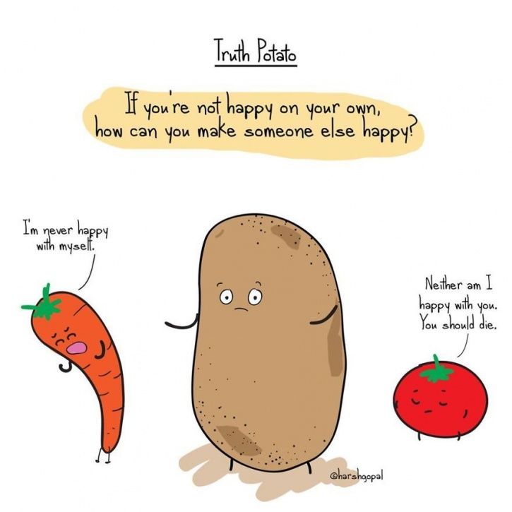 41 bitter truths about life by the "truth potato" that"ll help