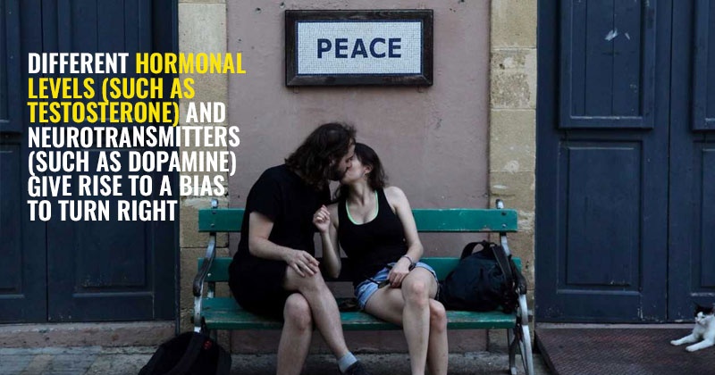 Why Two-Thirds Of The Population Leans To The Right When They Kiss Why Two-Thirds Of The Population Leans To The Right When They Kiss