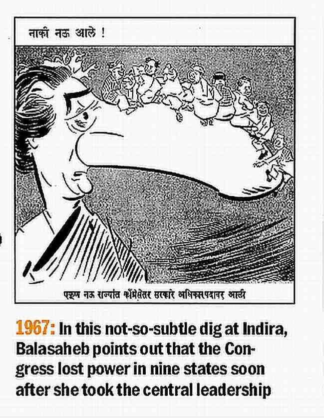 Bal Thackeray Cartoons