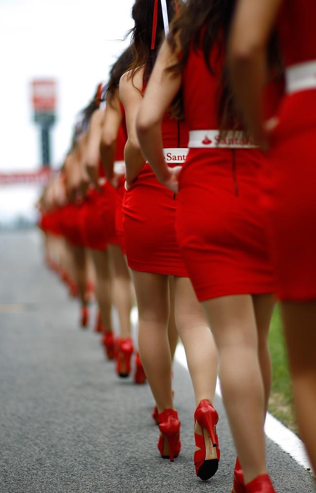 Sexy Formula One Grid Girls