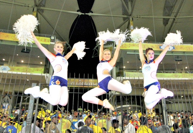 Pics The Jumping Divas In Ipl