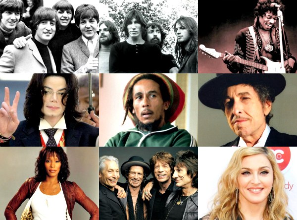 Top 10 Most Famous Music Artists Of All Time