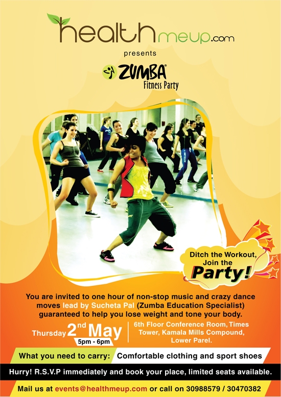 Burns Calories With Zumba Fitness Party Buzz
