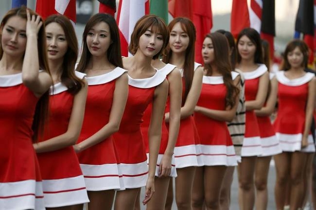 Formula One Pics Sexy Korean Grid Girls