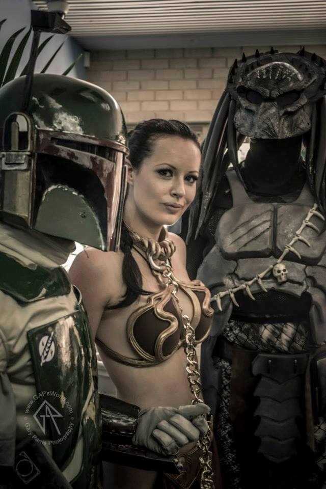 star wars slave cosplay