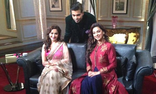 MADHURI DIXIT, JUHI CHAWLA