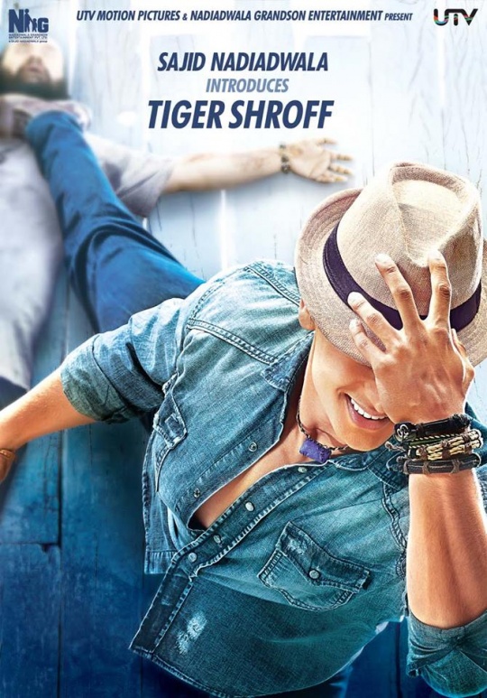 First Look: A Chiseled Tiger Shroff In Heropanti Movie Poster ...