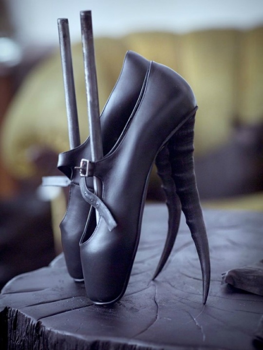 weird heels