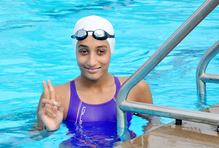 15 Year Old Sensation Making Waves In Indian Swimming