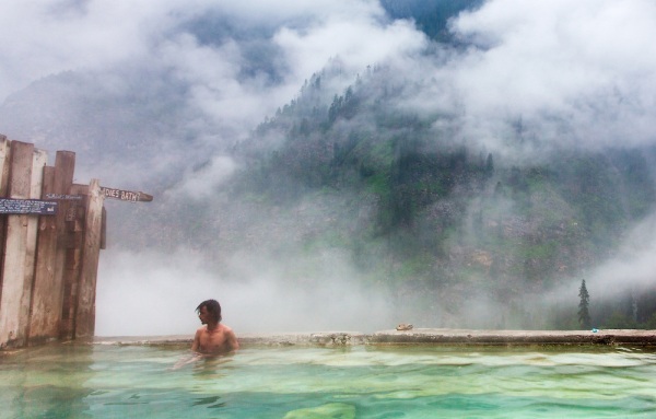 Hot Water Spring of Kheerganga