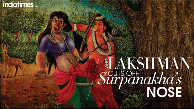 lakshmana cuts ears nose of surpanaka కోసం చిత్ర ఫలితం