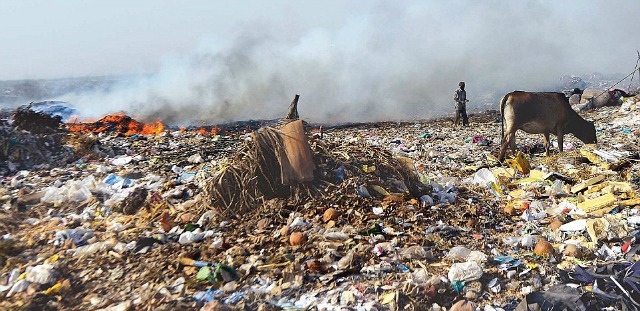 If Delhi's Pollution Wasn't Already Bad Enough, A Garbage Dump In The ...