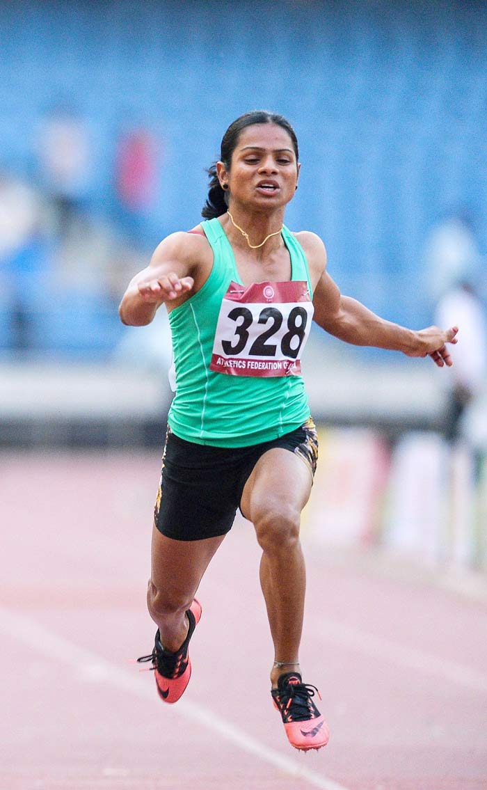 Dutee Chand Shatters National Record But Misses Olympic ...