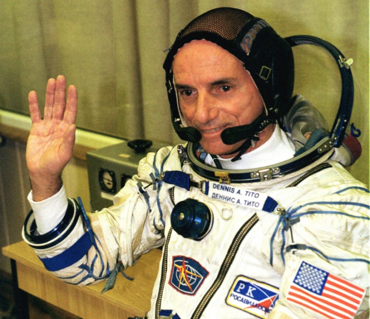 space tourist in 2001