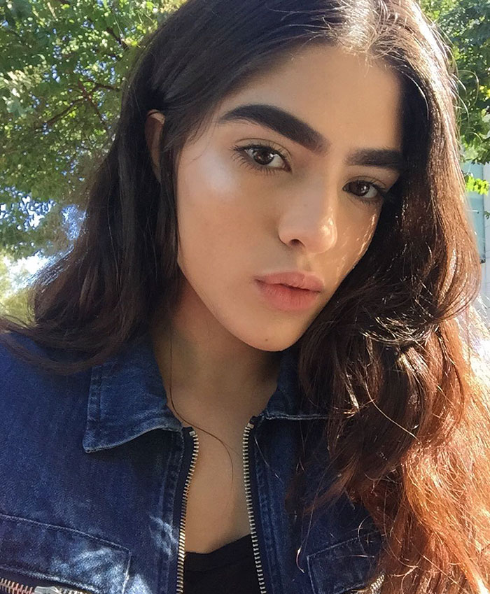 17 Year Old Girl Bullied Endlessly For Her Bushy Eyebrows Lands Huge 